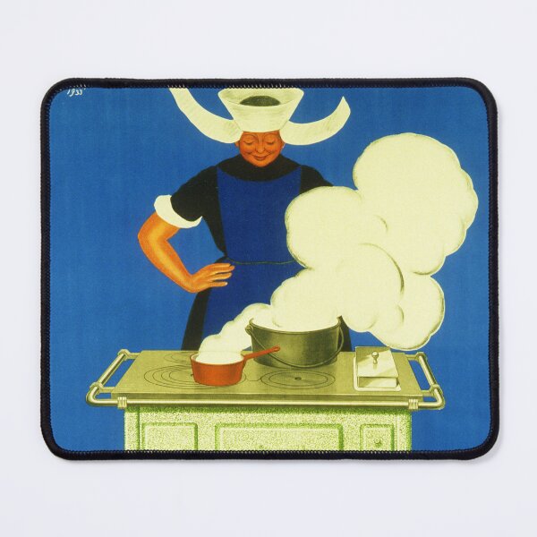 Item preview, BAUDIN The Stove for the Cooks 1933 Vintage France Art Deco Poster by Leonetto Cappiello designed and sold by retroposters.