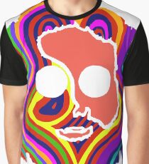 Camiseta gráfica agradecido muerto jerry garcia cara