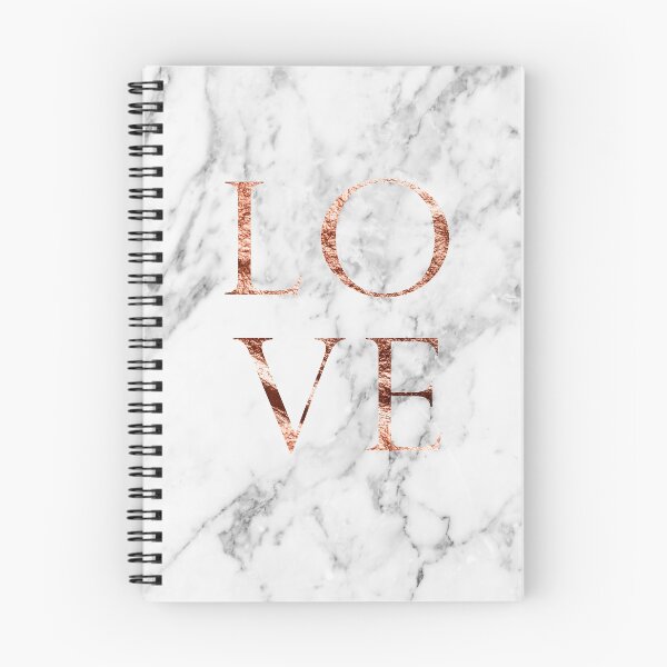 Item preview, Rose gold marble LOVE designed and sold by peggieprints.