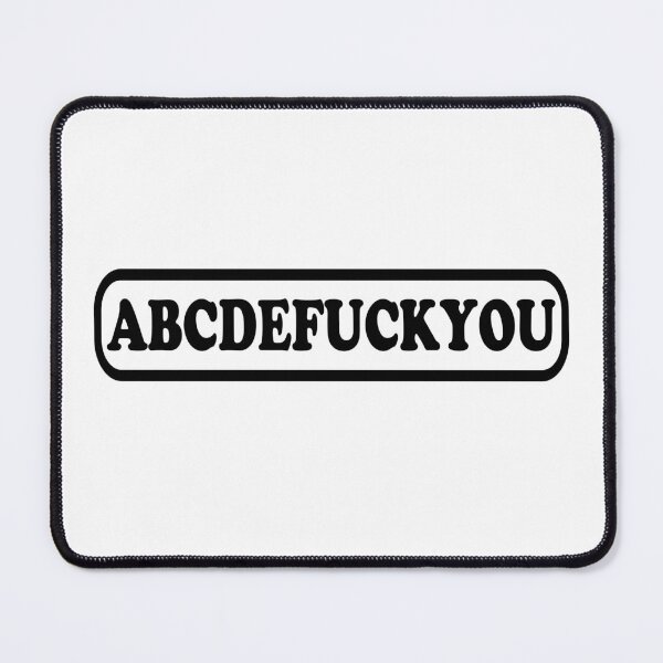 Item preview, ABC black designed and sold by NoerdyundDoerty.