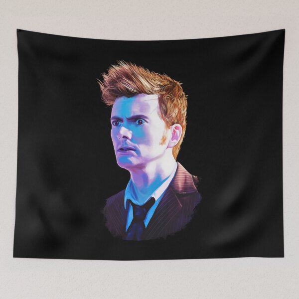 Item preview, Reward David Tennant Retro Wave designed and sold by EstellaBologna.