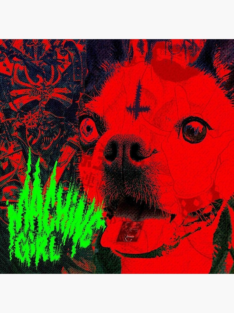 "Machine Girl Album Covers" Poster for Sale by robertelis Redbubble