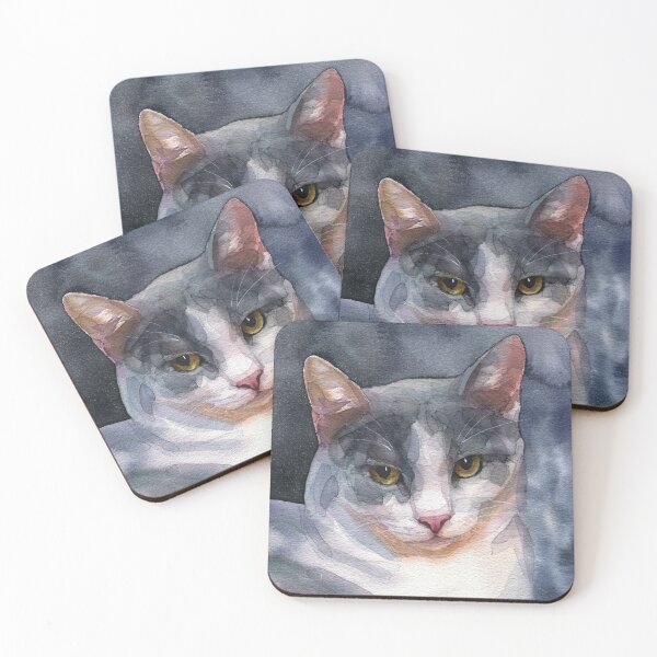 Item preview, Gray cat designed and sold by Emma   Reznikova.