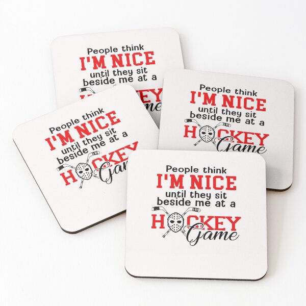 Item preview, Hockey People Think Im Nice Essential T-Shirt designed and sold by JesseLockwood1.