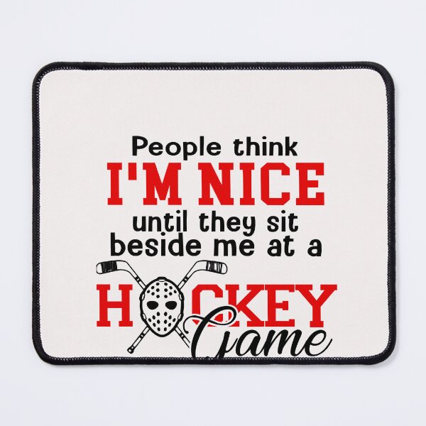 Item preview, Hockey People Think Im Nice Essential T-Shirt designed and sold by JesseLockwood1.