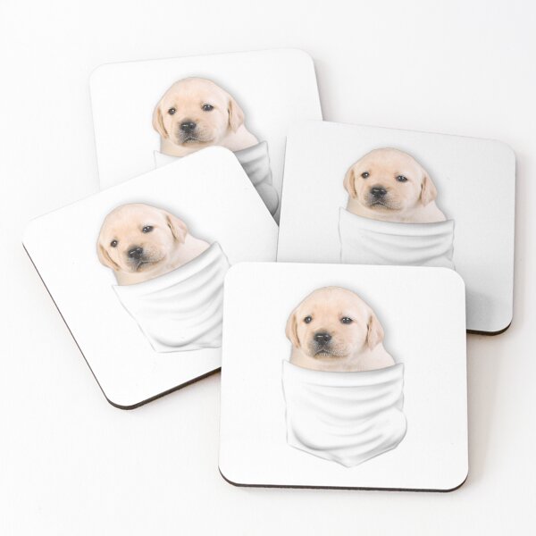 Item preview, (For Bright Background) Labrador In Pocket designed and sold by More Cute Dogs.
