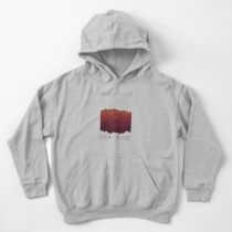 Over The Mountains Kids Pullover Hoodie