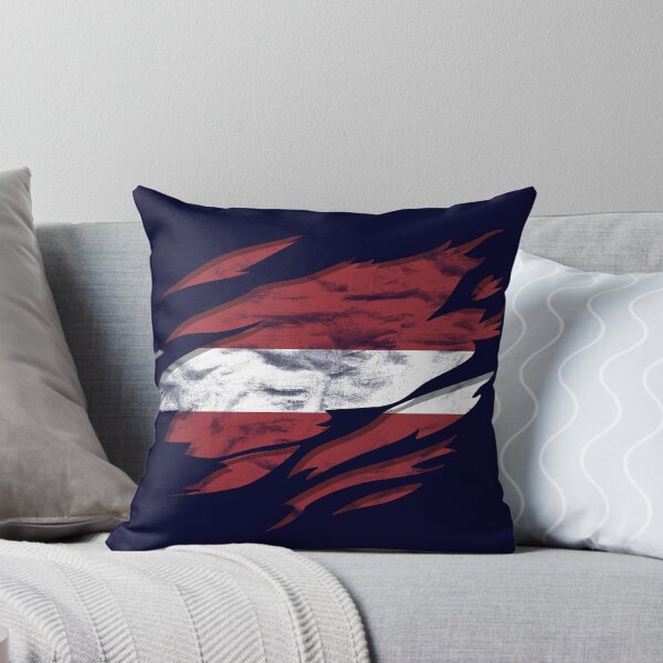 Item preview, Ripped Rip Open Latvia Flag Palm designed and sold by rafaeltto.