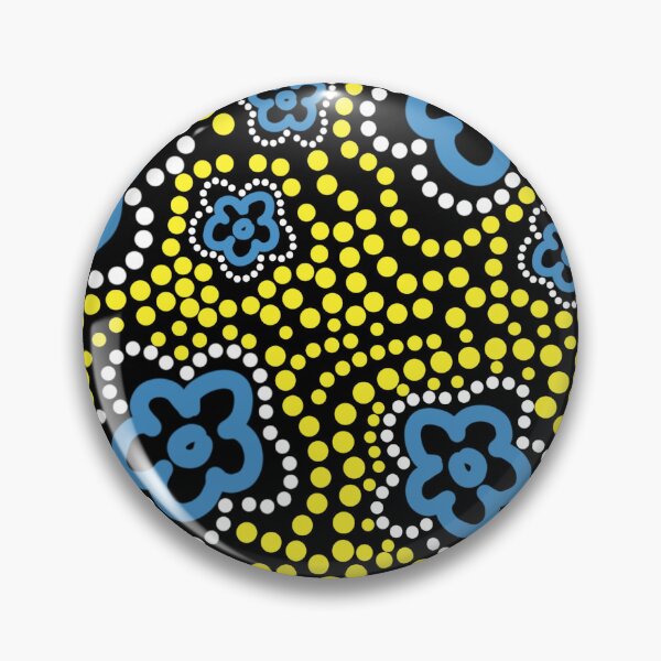 Item preview, Dotted Floral Print - Black designed and sold by DukaDevi.