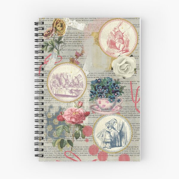 Item preview, Alice floral collage designed and sold by peggieprints.