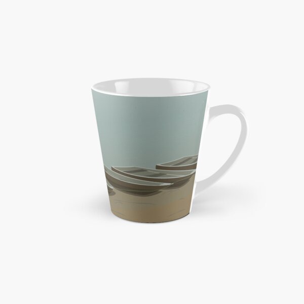 Boats on the shore Tall Mug