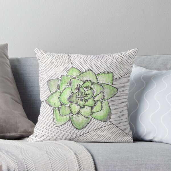 Item preview, Watercolour Succulent designed and sold by amylewisartist.