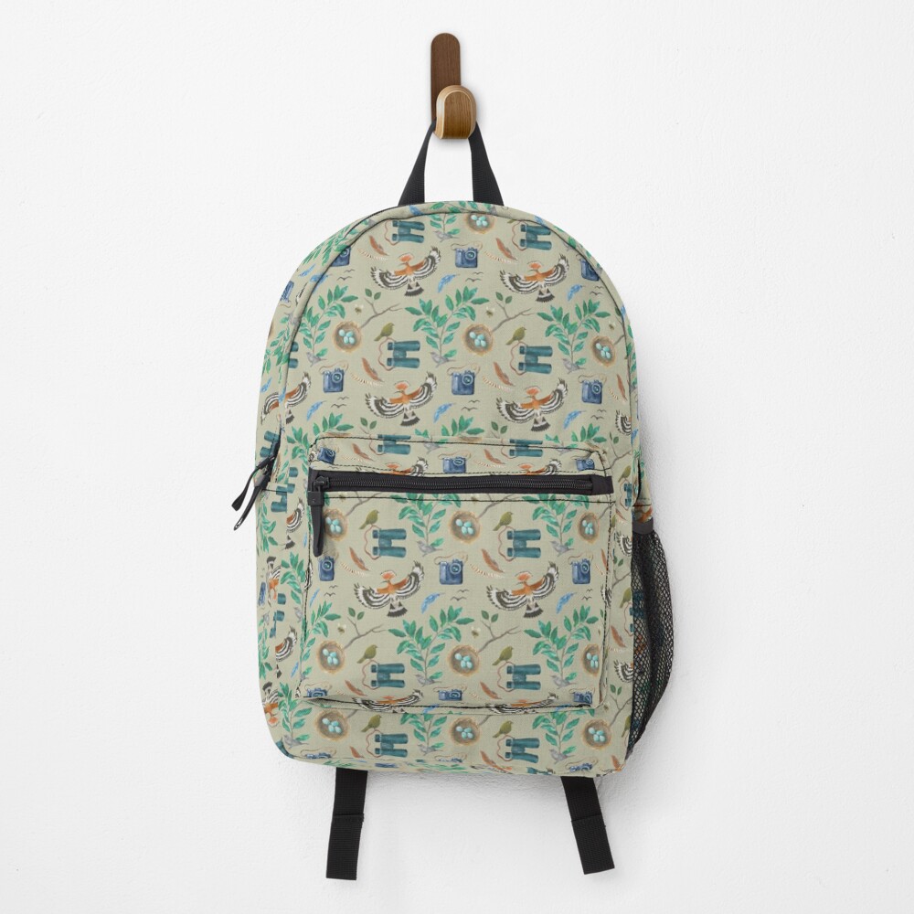 Birds birding birder bird watching enthusiasts Backpack