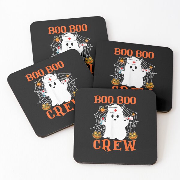 Item preview, Boo Boo Crew Nurse Ghost Funny Halloween Costume T-Shirt designed and sold by JudyIvette.