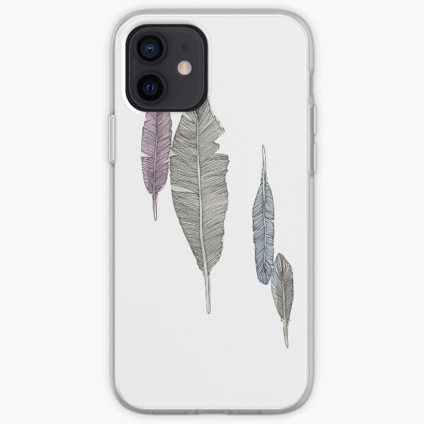 Feathers #2 iPhone Soft Case