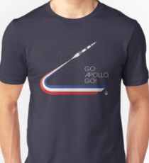 GO APOLLO, GO! We choose to go to the Moon... Unisex T-Shirt
