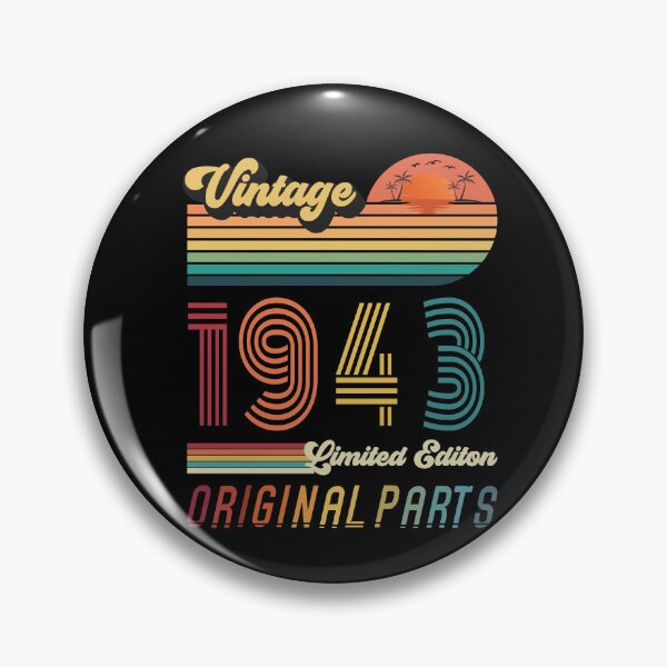 Item preview, 79 Year Old Vintage 1943 Limited Edition 79th Birthday Gift designed and sold by CoolCreative.