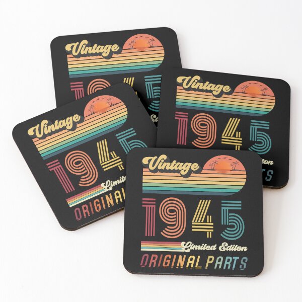Item preview, 77 Year Old Vintage 1945 Limited Edition 77th Birthday Gift designed and sold by CoolCreative.