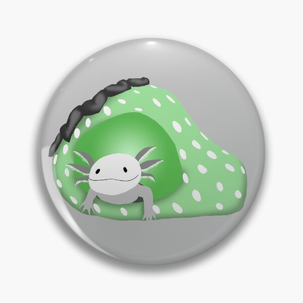 Item preview, Aromantic Pride Axolotl designed and sold by Icarian Ashes.