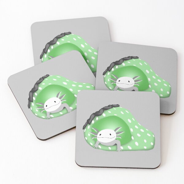 Item preview, Aromantic Pride Axolotl designed and sold by Icarian Ashes.