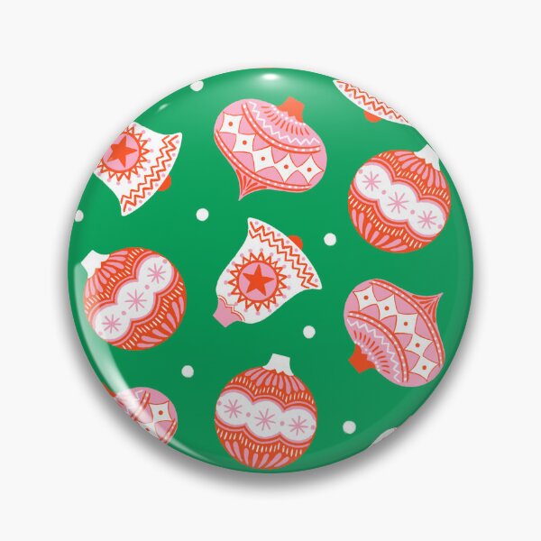 Item preview, Christmas decoration pattern on green background designed and sold by Irenajh87.