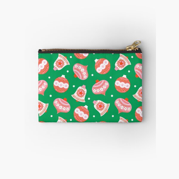 Item preview, Christmas decoration pattern on green background designed and sold by Irenajh87.