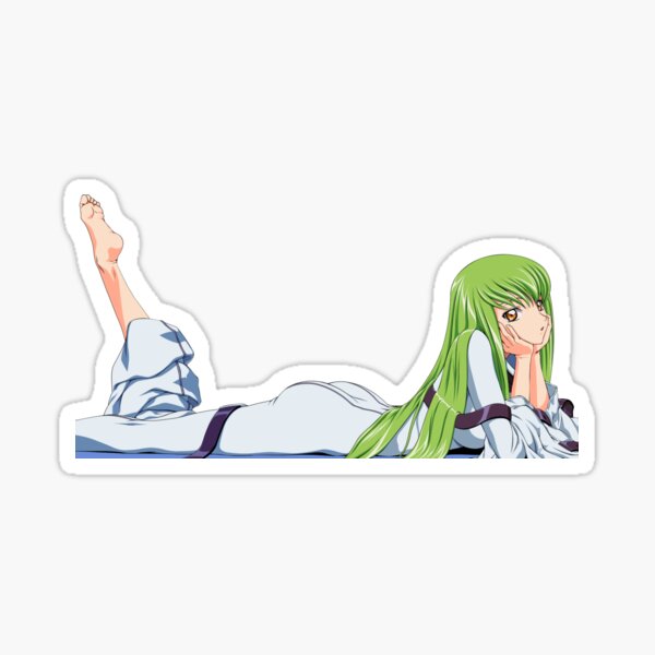 Code Geass Cc Sticker For Sale By Kamalomari06 Redbubble 0635