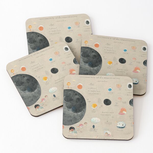 Item preview, Phases Of The Moon designed and sold by UniqeDesign.