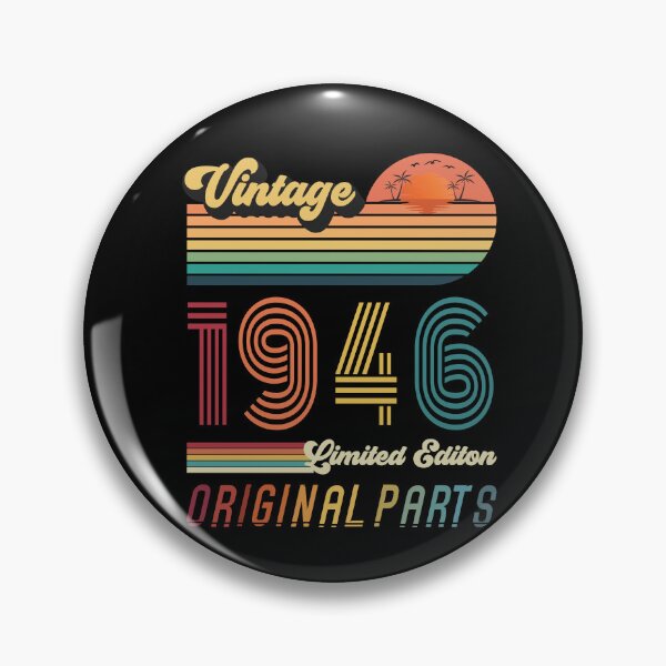 Item preview, 76 Year Old Vintage 1946 Limited Edition 76th Birthday Gift designed and sold by CoolCreative.
