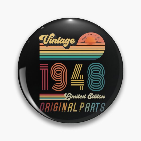 Item preview, 74 Year Old Vintage 1948 Limited Edition 74th Birthday Gift designed and sold by CoolCreative.