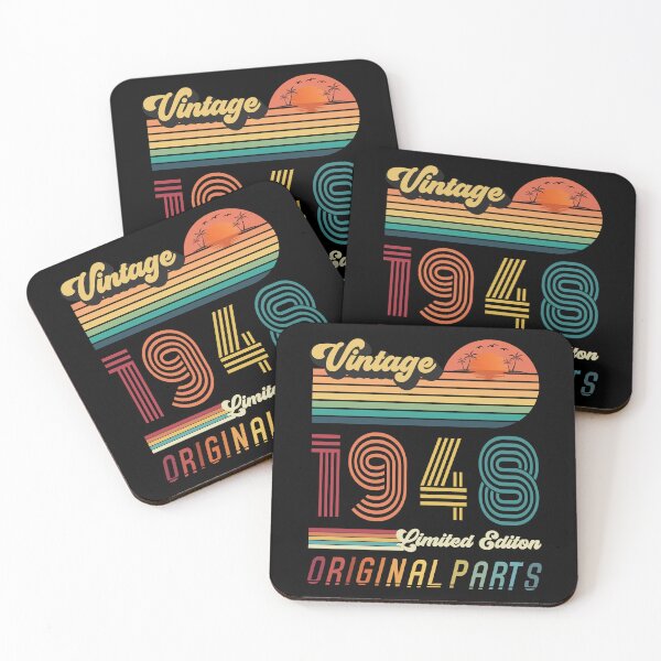 Item preview, 74 Year Old Vintage 1948 Limited Edition 74th Birthday Gift designed and sold by CoolCreative.