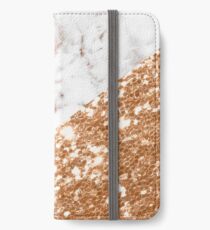 Layered rose gold iPhone Wallet/Case/Skin