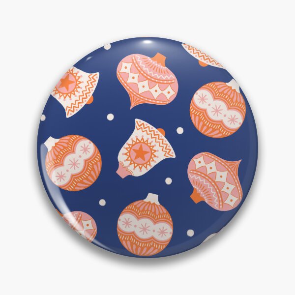 Item preview, Christmas decoration pattern on blue background designed and sold by Irenajh87.