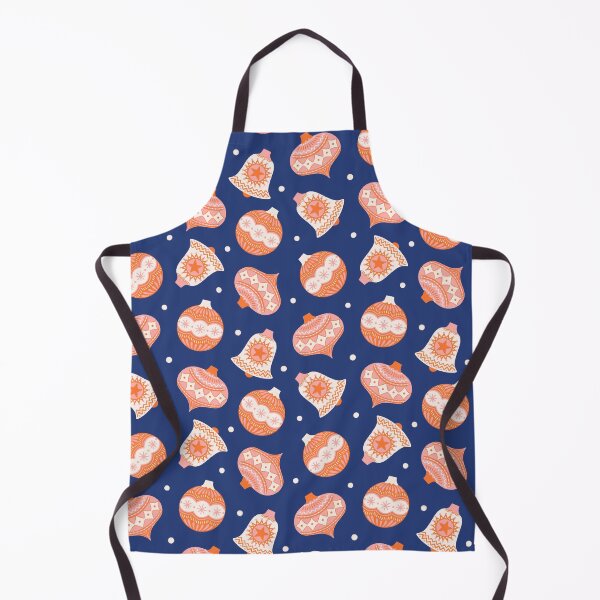 Item preview, Christmas decoration pattern on blue background designed and sold by Irenajh87.