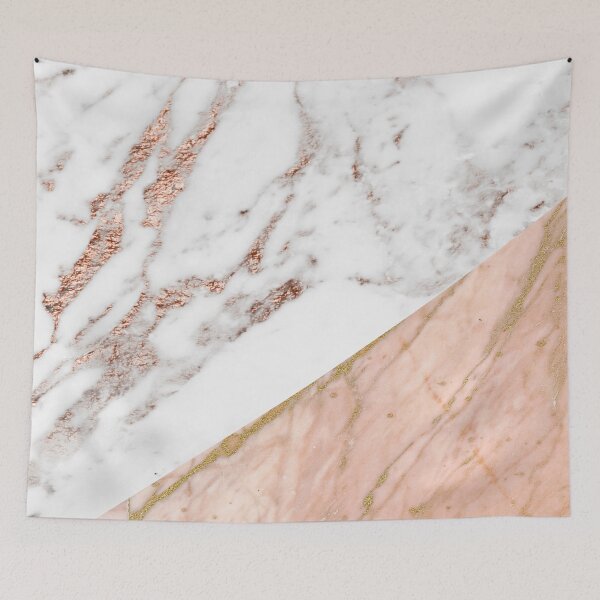 Item preview, Rose gold marble blended designed and sold by peggieprints.