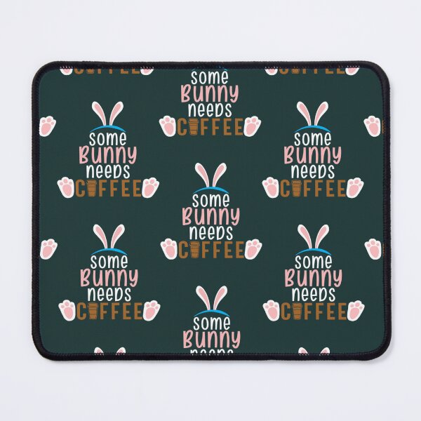 Item preview, Some Bunny Needs Coffee designed and sold by ThomasJaru.