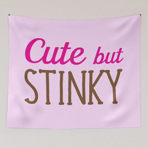 Item preview, Cute but stinky (super awesome baby onesie) designed and sold by jazzydevil.