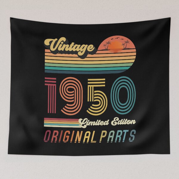 Item preview, 72 Year Old Vintage 1950 Limited Edition 72nd Birthday Gift designed and sold by CoolCreative.
