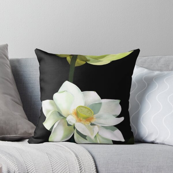 Item preview, White Lotus Drawing designed and sold by DonnaKBrowning.