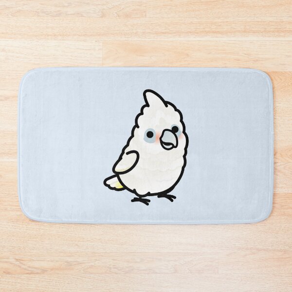 Item preview, Chubby Bare-eyed Cockatoo designed and sold by birdhism.