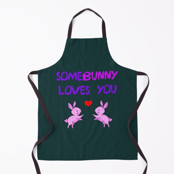 Item preview, Some bunny loves you. Funny pun quote Pink bunnies designed and sold by ThomasJaru.