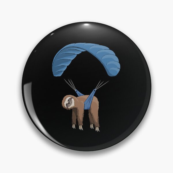 Item preview, Paragliding Flying Sloth Skydiving   designed and sold by INVNCBLA.