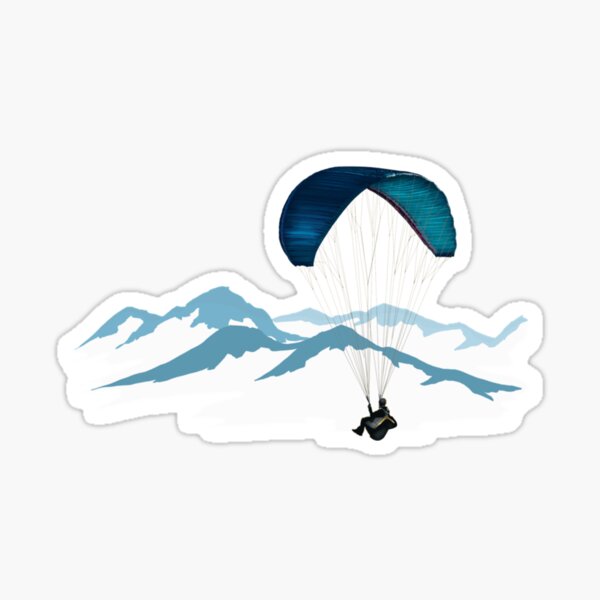Aperçu de l'œuvre parapente créée et vendue par INVNCBLA.