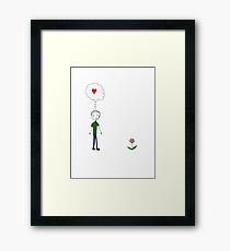 Love at first sight. Framed Print