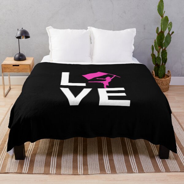 Item preview, Me encanta Spin Toss Color Guard Love Text Lve Camiseta esencial designed and sold by StoreJasper.