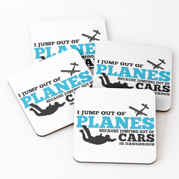 Item preview,  Skydiving – I Jump out of Planes because jumping out of cars is dangerous designed and sold by Docartdesign.