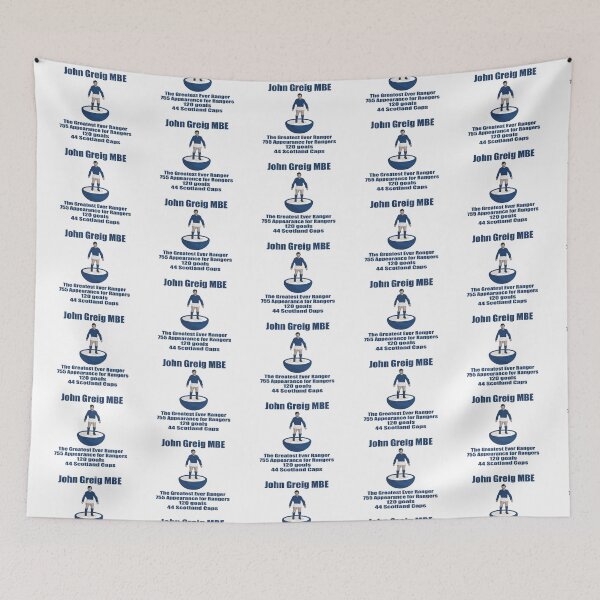 Item preview, Rangers FC, The Greatest Ever Ranger, John Greig, Football Fan Gift, Glasgow designed and sold by FootyLocker.