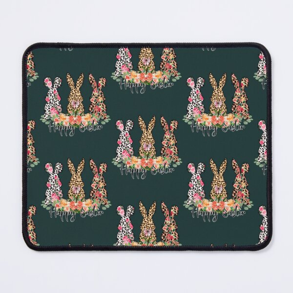Item preview, Womens Happy Easter Leopard Bunny Trio designed and sold by ThomasJaru.