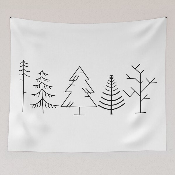 Item preview, SIMPLE TREES designed and sold by Lu7u.