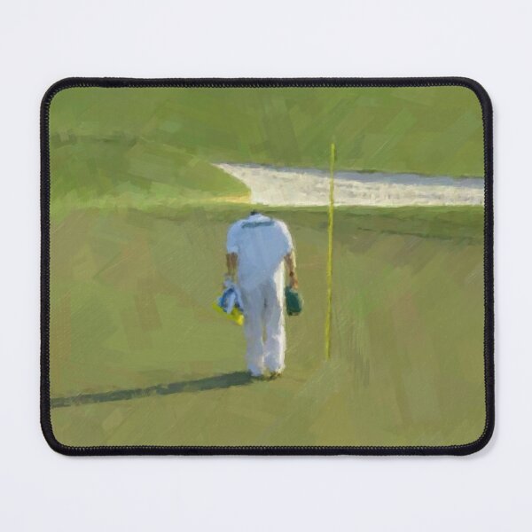 Item preview, Caddie bowed to the course. Masters 2021 designed and sold by DAEWI PARK.